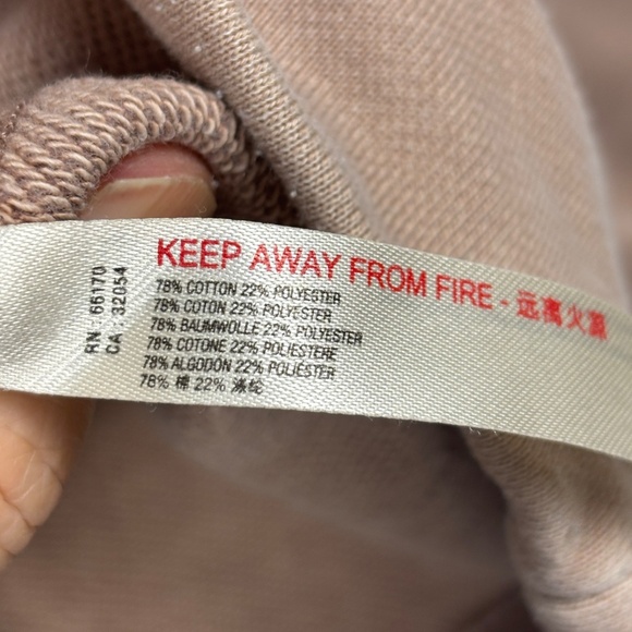 Free People Movement Metti Women Oversized Sweatshirt Sz M Distressed Pullover - Picture 9 of 15